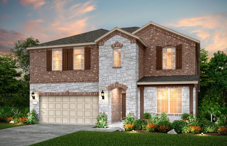 New construction Single-Family house 12201 Paseo De Los Lagos Lane, Manor, TX 78653 Sweetwater- photo 0