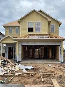 New construction Single-Family house 15430 Bollardpoint Lane, Houston, TX 77053 The Lexington- photo 1 1