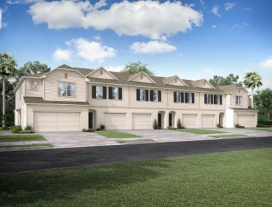 New construction Townhouse house 32056 Eastern Redbud Br, San Antonio, FL 33576 The St Sebastian- photo 0