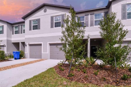 New construction Townhouse house 10444 Shady Preserve Drive, Riverview, FL 33578 - photo 0