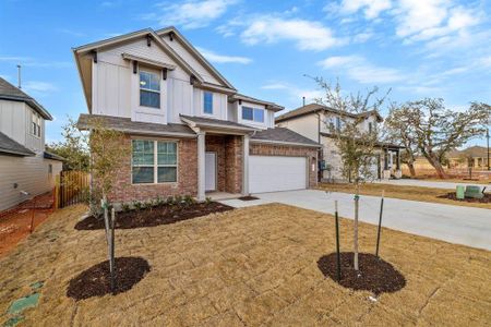 New construction Single-Family house 104 Hauser Dr, Leander, TX 78641 Liberty- photo 1 1