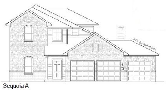 New construction Single-Family house Sequoia, 110 Valley Ranch Trail, Dayton, TX 77535 - photo