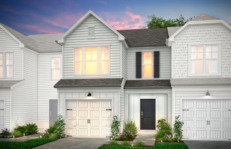 New construction Townhouse house Hemingway, 660 Dallas Rose Drive, Wendell, NC 27591 - photo