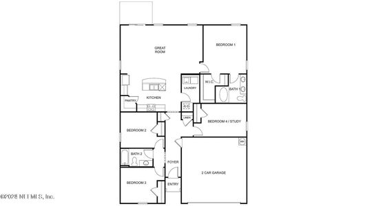 New construction Single-Family house 2693 Oak Stream Drive, Green Cove Springs, FL 32043 - photo 4 4