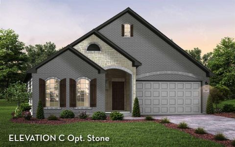 New construction Single-Family house 6207 Sandspur Springs Lane, Pearland, TX 77584 Frost- photo 0 0