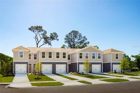 New construction Townhouse house 11440 Spectacled Drive, New Port Richey, FL 34654 Flamingo- photo 1 1