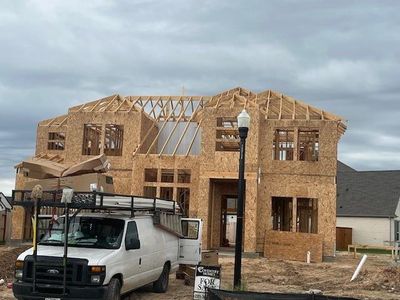 New construction Single-Family house 18303 Starlight Valley Trail, Cypress, TX 77493 Kamay (4158-HM-50)- photo 2 2
