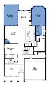 New construction Single-Family house 1543 Terry Street, Van Alstyne, TX 75495 Middleton Plan- photo 1 1