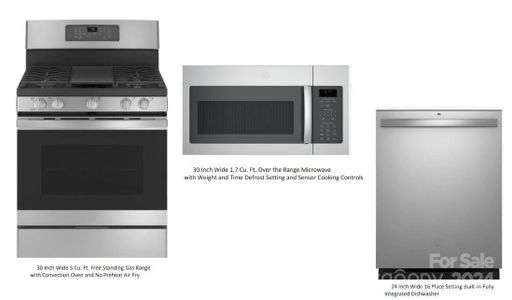 Appliance package, including Gas Range
