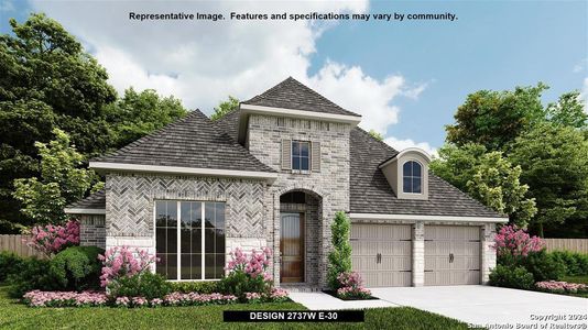 New construction Single-Family house 5723 Tug Point, New Braunfels, TX 78130 Design 2737W- photo 0 0