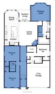 New construction Single-Family house 2212 Heather Hills Drive, Aledo, TX 76008 Amberley Plan- photo 1 1