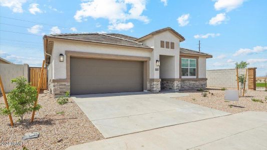 New construction Single-Family house 17920 N Salerno Drive, Maricopa, AZ 85138 Kingston- photo 1 1