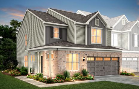 New construction Townhouse house Stetson, 1821 Teachers House Road, Concord, NC 28027 - photo