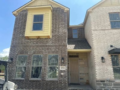 New construction Townhouse house 6314 Baritone Court, Sachse, TX 75048 Rice Homeplan- photo 1 1