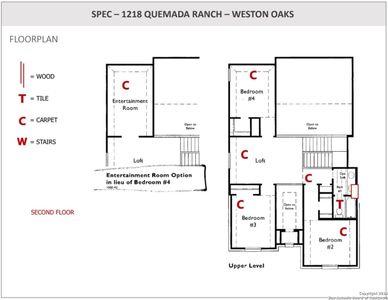 New construction Single-Family house 1218 Quemada Ranch, San Antonio, TX 78245 Eastbourne Plan- photo 2 2