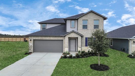 New construction Single-Family house 5606 Bermuda Sands Drive, Katy, TX 77493 Cascade- photo 0