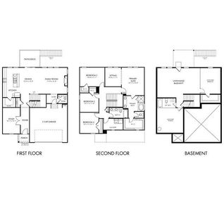 New construction Single-Family house 347 Denali Butte Terrace, Canton, GA 30114 Dakota Basement- photo 1 1