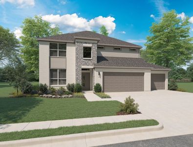 New construction Single-Family house 3800 High Valley Drive, McKinney, TX 75071 - photo 0