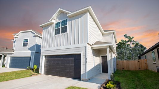 New construction Single-Family house 9290 Grace Ridge Drive, Willis, TX 77318 The Mackay- photo 0