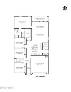 New construction Single-Family house 3461 N Encanto Street, Casa Grande, AZ 85122 Kingston- photo 0 0