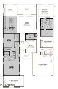 New construction Single-Family house 4836 W Stargazer Place, Laveen, AZ 85339 Pomona- photo 1 1
