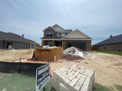 New construction Single-Family house 1428 Whitetail Lane, Azle, TX 76020 Briscoe- photo 1 1