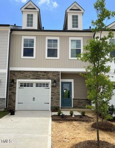 New construction Townhouse house 177 Charlie Circle, Angier, NC 27501 Magnolia- photo 0 0