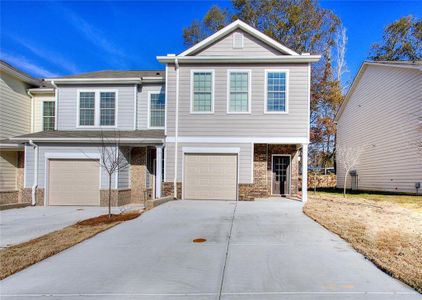 New construction Townhouse house 6186 Ripple Way, South Fulton, GA 30349 Amara- photo 0