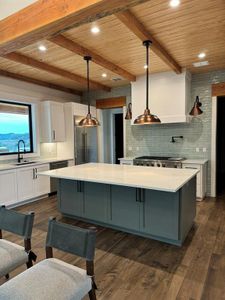 Luxurious kitchen - example of to be built kitchen