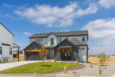 New construction Single-Family house 39417 Stockton Circle, Elizabeth, CO 80107 - photo 0