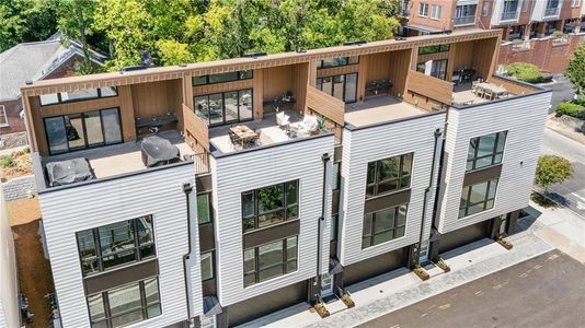 New construction Townhouse house 622 Bellemeade Avenue Nw, Unit 3, Atlanta, GA 30318 2560- photo 0