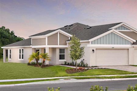 New construction Single-Family house 12420 Oak Hill Way, Parrish, FL 34219 Bridgeport- photo 0