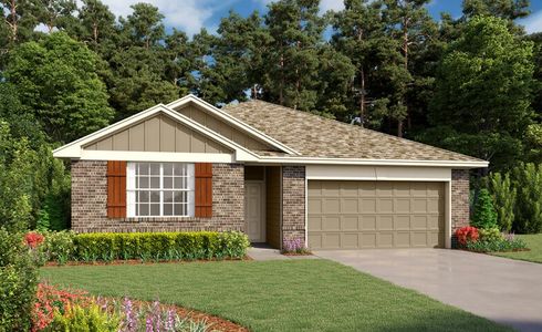 New construction Single-Family house 515 Coen Cain Drive, Rosenberg, TX 77471 - photo 1 1