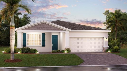 New construction Single-Family house 2607 Peace Of Mind Avenue, Kissimmee, FL 34744 - photo 0