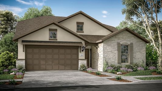 New construction Single-Family house 224 Pigeon River Road, Kyle, TX 78640 Azure- photo 0 0