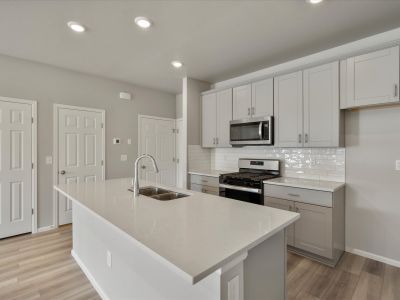 New construction Multi-Family house 22211 East 7Th Pl, Aurora, CO 80018 The Orchard- photo 2