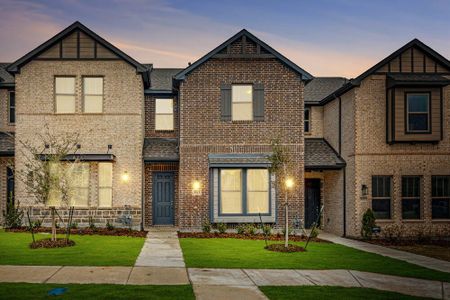 New construction Townhouse house 5913 Baritone Court, Sachse, TX 75048 Columbia Homeplan- photo