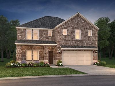 New construction Single-Family house 9132 Cacti Court, Fort Worth, TX 76036 The Haskell- photo 0