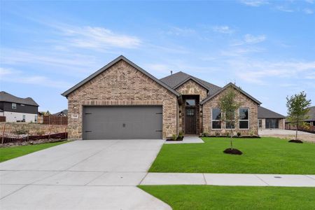 New construction Single-Family house 5240 Great Hollow Trail, Fort Worth, TX 76179 Woodford 2F- photo 0