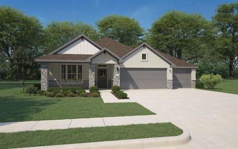 New construction Single-Family house 437 Sugarlands Drive, Waxahachie, TX 75165 Oscar | Dove Hollow- photo 1 1