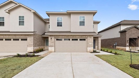 New construction Townhouse house 18400 Cremello Dr, Unit B, Manor, TX 78653 Sycamore- photo 0 0