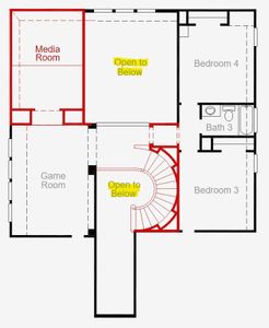 2nd Floorplan - Representative Photo