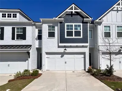 New construction Townhouse house 1880 Aron Lane, Conyers, GA 30013 - photo 0