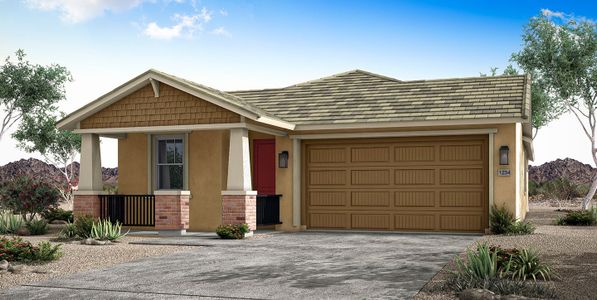 New construction Single-Family house 43432 N Hinoki St, Queen Creek, AZ 85140 - photo 1 1