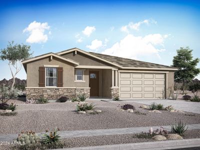 New construction Single-Family house 23168 E Happy Road, Queen Creek, AZ 85142 - photo 0