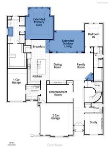 New construction Single-Family house 1607 Emberwood Horizon Lane, Mansfield, TX 76063 289 Plan- photo 1 1