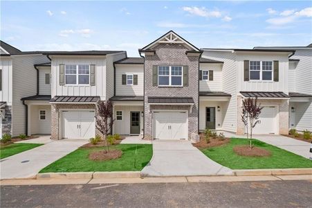 New construction Townhouse house 115 Kingfisher Street, Ball Ground, GA 30107 - photo 0