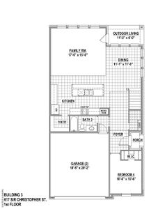 New construction Duplex house 617 Sir Christopher Street, Lewisville, TX 75056 Building 3 Unit 3- photo 1 1