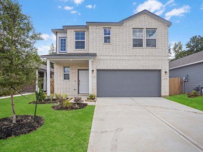 New construction Single-Family house 16976 Needlepoint Drive, Conroe, TX 77302 LEXINGTON- photo 0