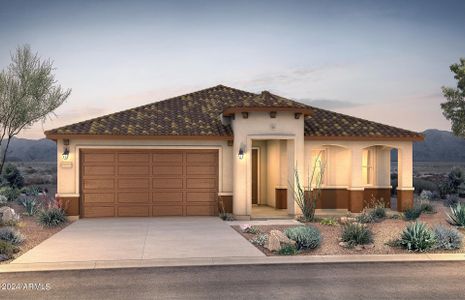 New construction Single-Family house 21449 N 269Th Avenue, Buckeye, AZ 85396 Hideaway- photo 0